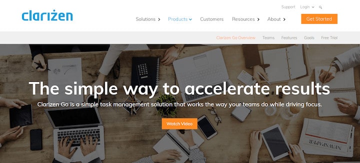Clarizen - Enterprise project software