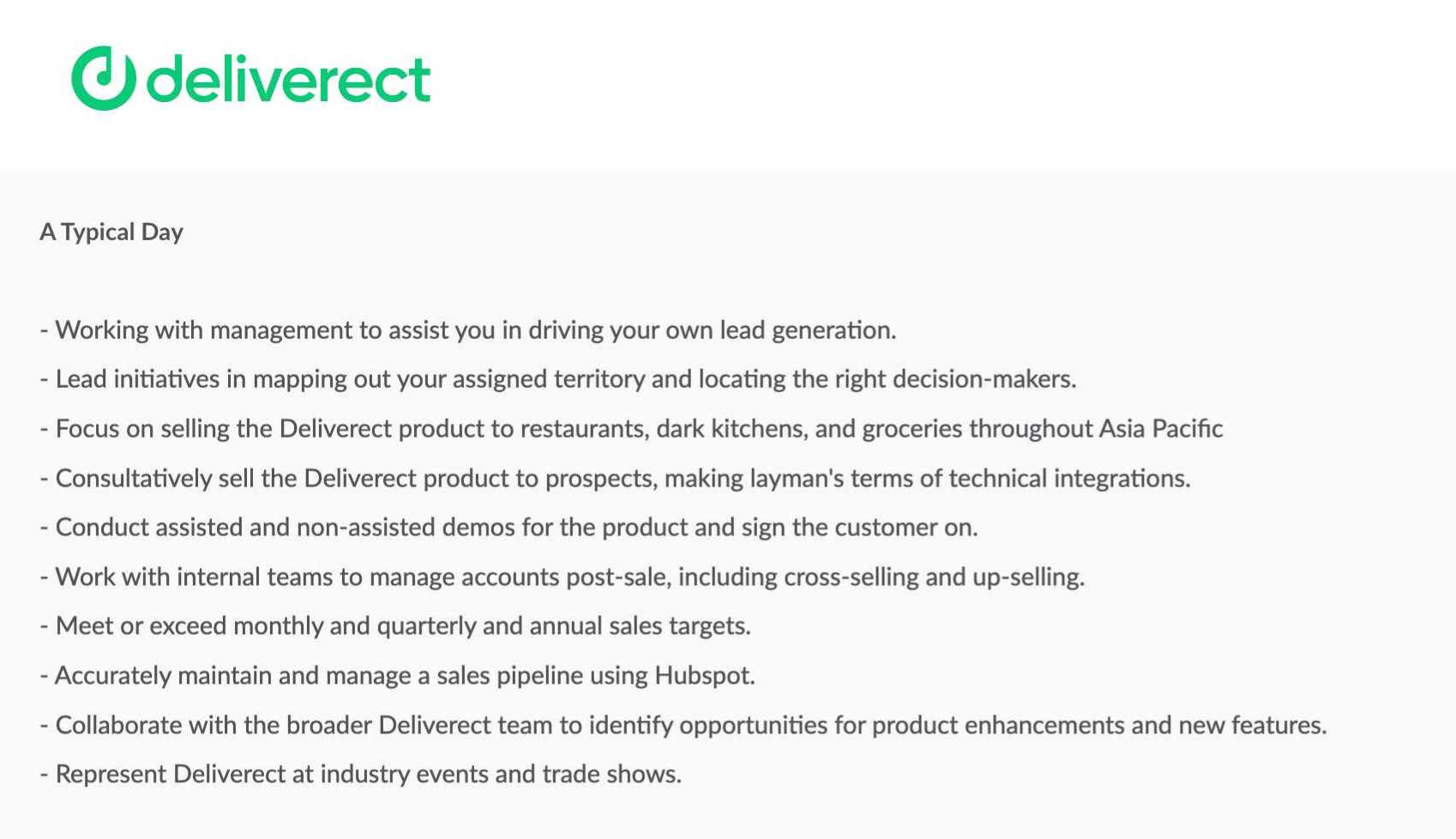 Creating a detailed description is half of the job done when it comes to realistic job previews.
