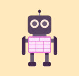 Animated timesheet robot