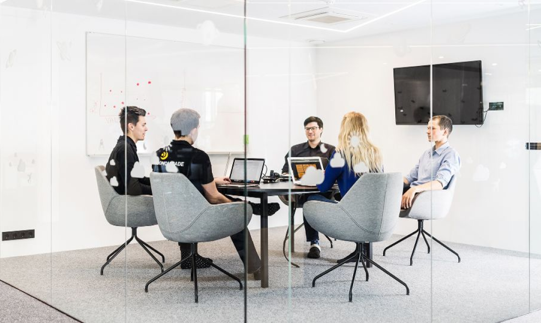 mooncascade office background