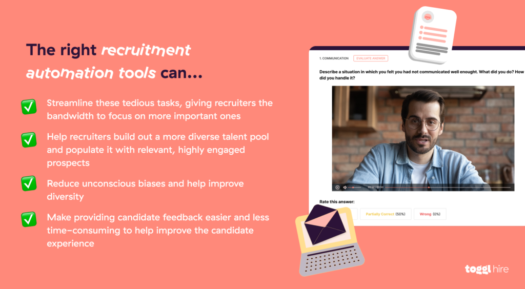 Benefits of recruitment automation tools