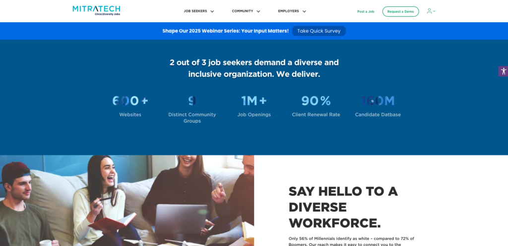 DiversityJobs DEI hiring platform