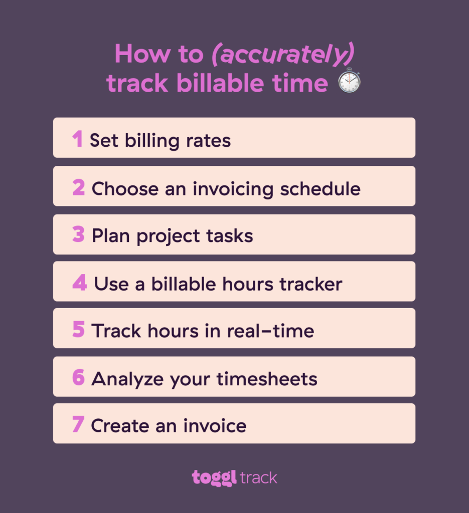 How to track billable time