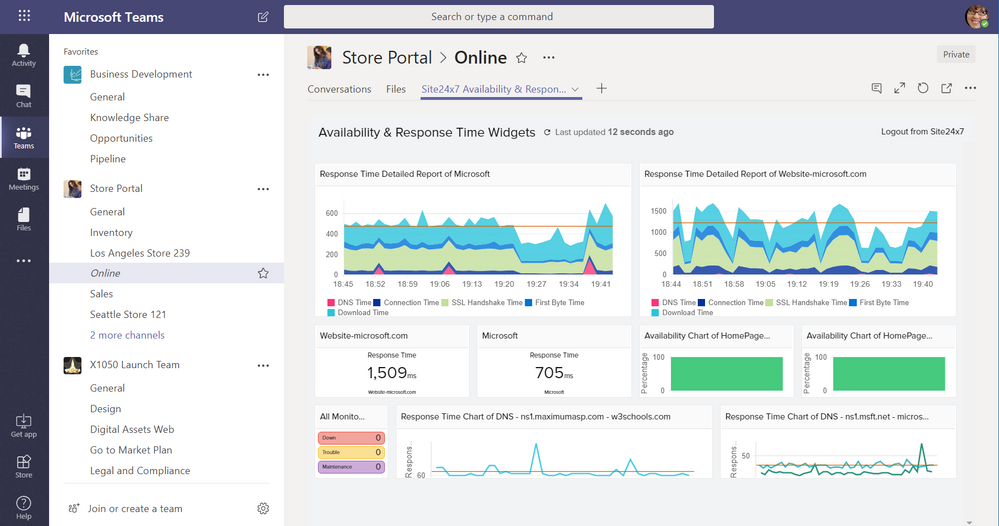 A screenshot of Microsoft Teams.