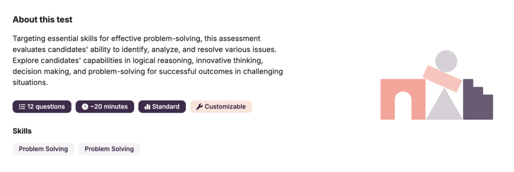 Problem-solving skills test