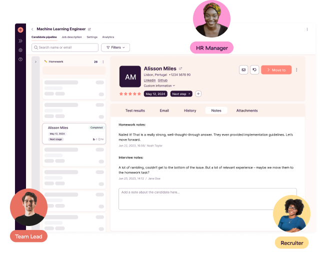 Toggl Hire collaborative hiring features